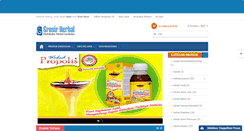 Desktop Screenshot of grosirprodukherbal.com